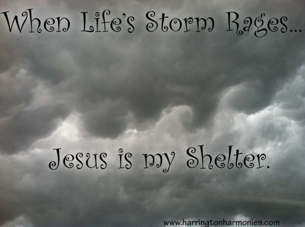 What to do when Life is stormy. #Jesus #encouragement