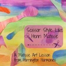 Art Lesson for Henri Matisse| Harrington Harmonies