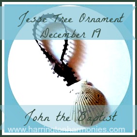 John The Baptist Jesse Tree Ornament | Harrington Harmonies