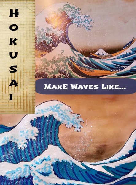 Make waves like Hokusai Art Tutorial