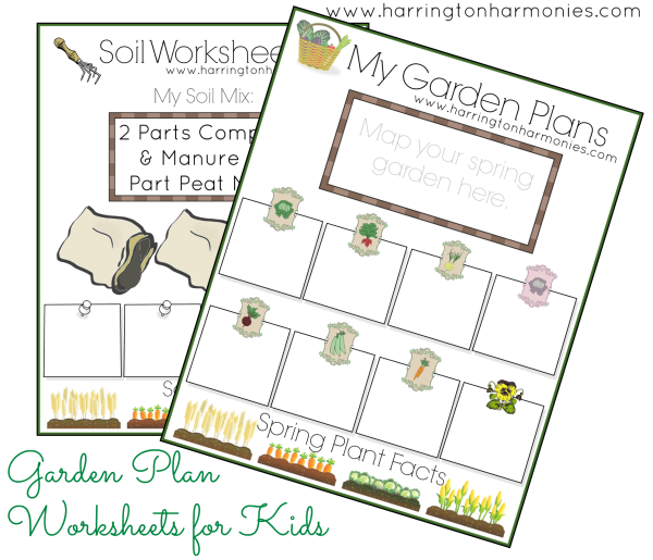 Mini Garden Planner for Kids