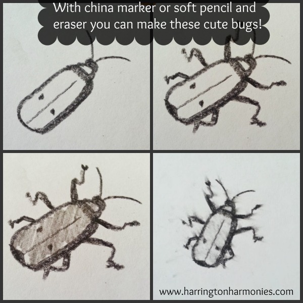 End of year art Party: You can make these cute bugs. | Harrington Harmonies