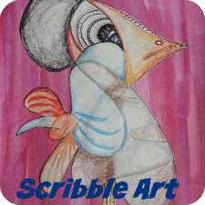 Scribble Art Lesson | Harrington Harmonies