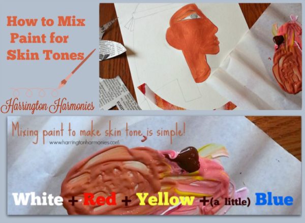 How to Mix Paint for Skin Tones