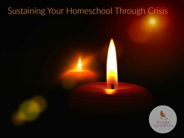 Sustaining Homeschool Through Crisis